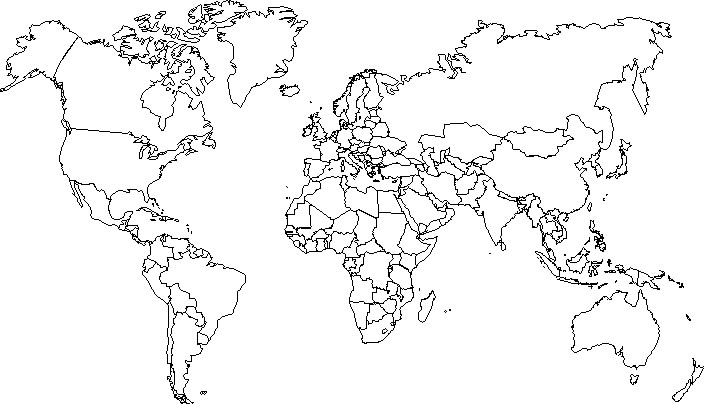 خريطة العالم، خرائط العالم العربي