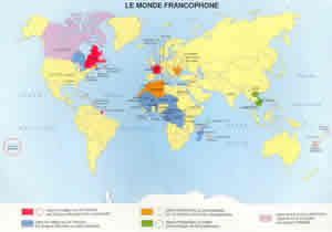 carte langues dans le monde