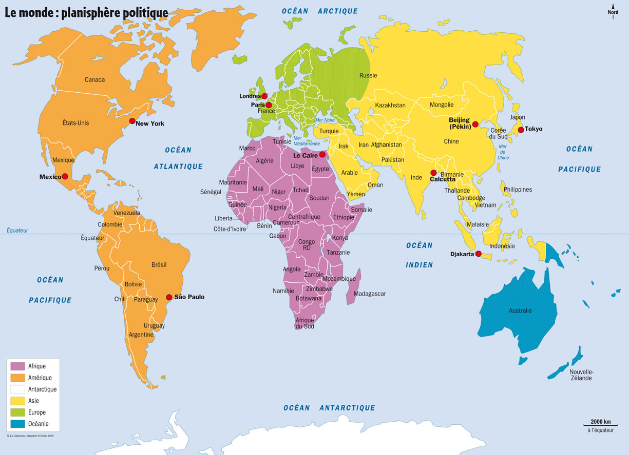 carte du monde plan des pays images