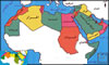 carte du monde arabe 620px