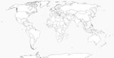carte du monde vierge 1024px
