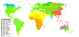 carte des langues dans le monde 1024px