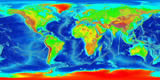 carte topographique monde 1024px