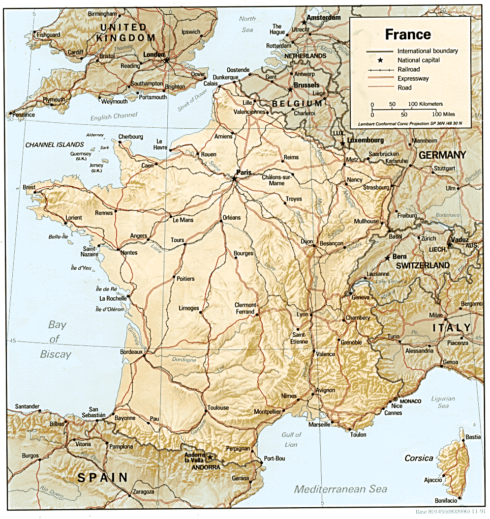 France (m�tropolitaine)