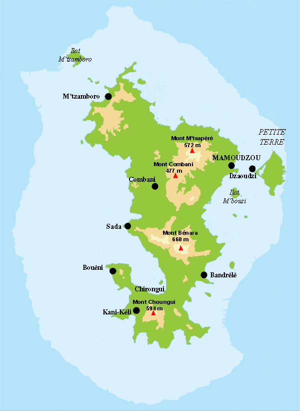 Carte Mayotte (FR)