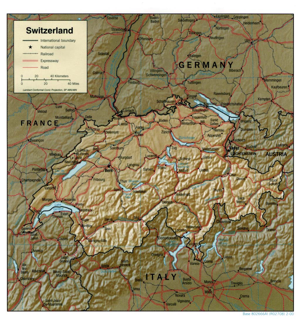Carte Suisse