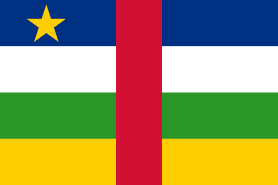 Drapeau Centrafrique