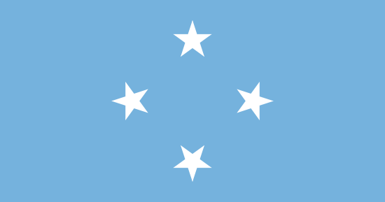 Drapeau Micronésie