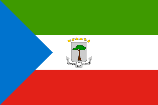 Drapeau Guinée équatoriale