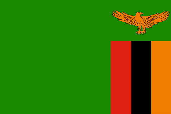 Drapeau Zambie