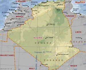 Carte Algérienne