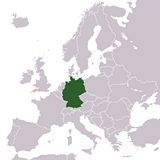 Situer Allemagne sur carte du monde