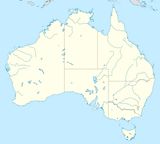 Carte Australie rivière vierge