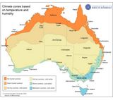 Carte météo Australie