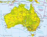 Grande carte Australie