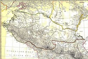 Carte historique Azerbaïdjan