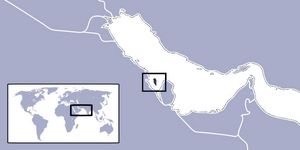 Localiser Bahreïn sur carte du monde