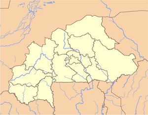 Grande carte Burkina Faso