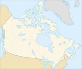 Carte Canada vierge couleur