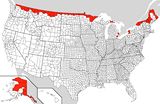 Carte frontières Canada