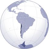 Localiser Chili sur carte du monde