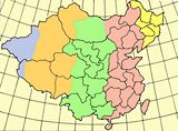 Ancienne carte Chine