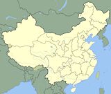 Carte Chine rivière vierge