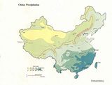 Carte inondation Chine
