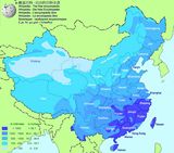 Carte météo Chine