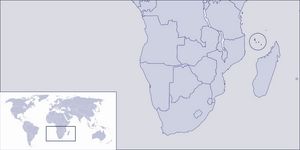 Localiser Comores sur carte du monde