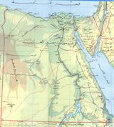 Carte Égypte arabe