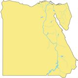 Carte Égypte rivière vierge
