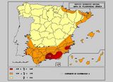 Carte sismique Espagne