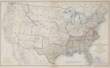 Carte historique États-Unis
