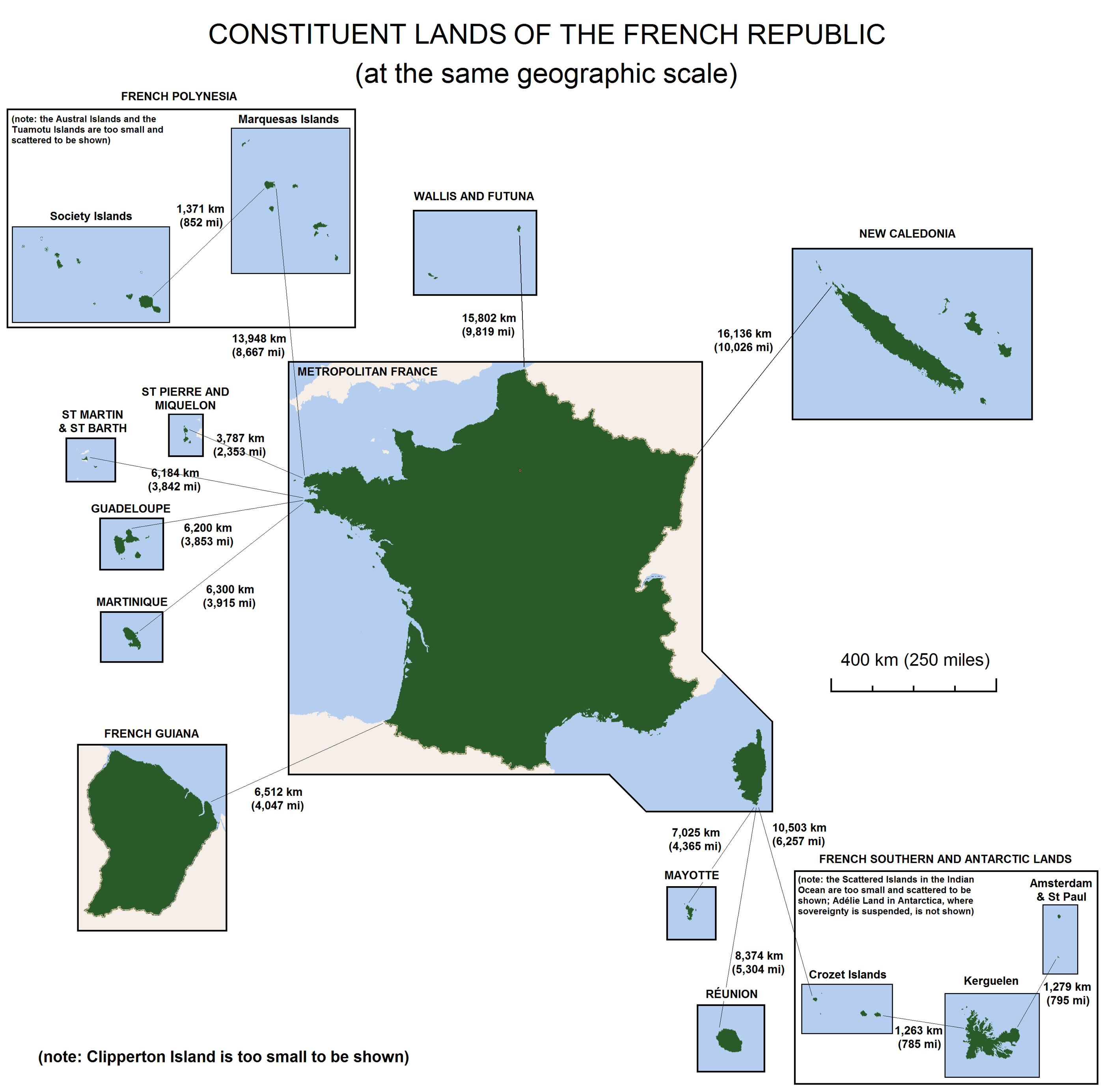 carte de la France métropolitaine