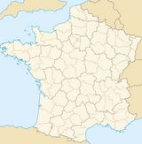 Carte de France vierge numéros régions