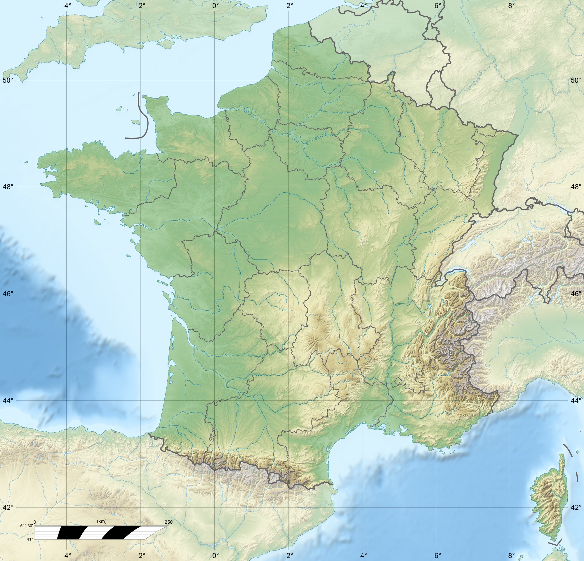 Carte géologique de France