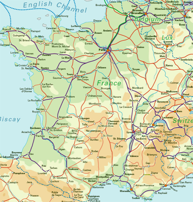 carte-routes-de-france-historiques