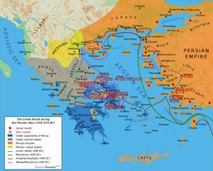Carte historique Grèce