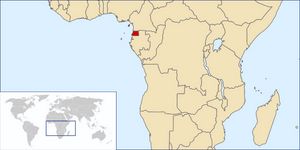 Situer Guinée équatoriale sur carte du monde