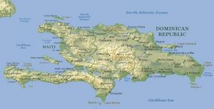 Carte frontières Haïti