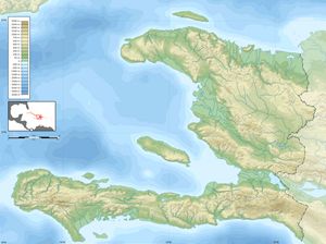 Carte topographique Haïti