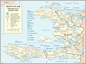 Grande carte Haïti