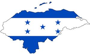 Carte drapeaux Honduras