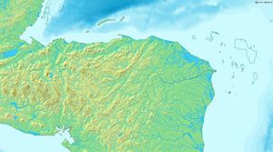 Carte rivières Honduras