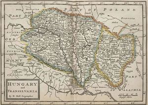 Carte historique Hongrie