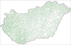 Grande carte Hongrie