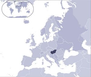 Localiser Hongrie sur carte du monde