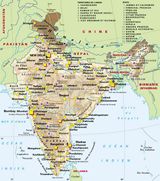 Carte Inde