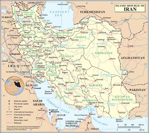 Carte Iran